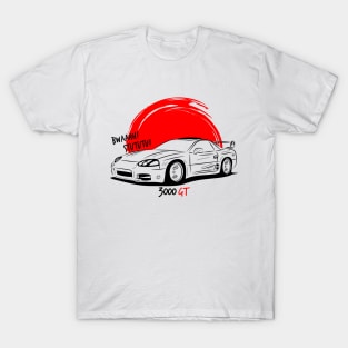 3000 GT VR4 Draw T-Shirt